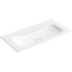 Villeroy & boch Finion meubelwastafel 100x50cm zonder kraangat zonder overloop Ceramic+ wit SW209390