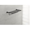 Duravit Starck T Handdoekhouder - 4 rijen - 61cm - zwart mat SW297093