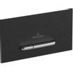 Villeroy & Boch Viconnect bedieningsplaat E300 DF frontbediend 25.3x14.5cm kunststof zwart/matchroom SW106658