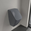 Villeroy & Boch Venticello urinoir met achterinlaat met deksel 28.5x54.5x31.5cm ceramic+ graphite SW453860