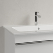 Villeroy & Boch Venticello Meubelwastafel - wasbak links - 1 kraangat - 100x50cm - geschikt voor 3 kraangaten - overloop - wit 1025126