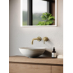 Looox sink collection opzetwastafel diameter 40cm calacatta SW810186