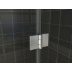 Wiesbaden swingdeur 80x200cm met vast paneel 8mm glas met nano coating SW69419