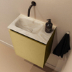 MONDIAZ TURE-DLUX 40cm toiletmeubel Oro. EDEN wastafel Ostra positie links. Zonder kraangat. SW1104960