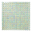 The Mosaic Factory Amsterdam mozaïektegel - 32.2x32.2cm - wand en vloertegel - Vierkant - Glas Light Green glans SW62155