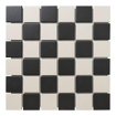 The Mosaic Factory London mozaïektegel - 30.9x30.9cm - wand en vloertegel - Vierkant - Porselein Chessboard Mat SW62225