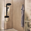 Hansgrohe Rainfinity showerpipe 360 1jet met showertablet 350 matzwart SW918136