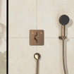 Hansgrohe Duoturn Q inbouwkraan voor 2 functies brushed bronze SW918513