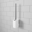 Umbra Flex toiletborstelset 12x8x44cm Rubber Wit SW539559