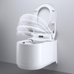 GROHE Sensia Arena Douche WC set - inbouwreservoir geintegreerde netspanning- en douchewc aansluiting - diepspoel - spoelrandloos - met zitting - glans wit SW1017086