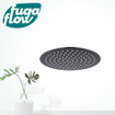 FugaFlow Eccelente Sobrado Badkamer Hoofddouche 25cm - rond - 6mm - gunmetal PVD SW1123304