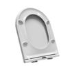 Praya Vesta Toiletset - rimless - 52cm - UP320 reservoir - flatline - softclose - quickrelease - bedieningsplaat - wit SW98222