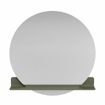 Mondiaz SPOT Badkamerspiegel - rond 100cm - spiegelplanchet - kleur Army SW1235489