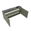MONDIAZ TURE-DLUX 120cm toiletmeubel Army. EDEN wastafel Lava positie rechts. Zonder kraangat. SW1103676