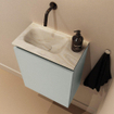 MONDIAZ TURE-DLUX 40cm toiletmeubel Greey. EDEN wastafel Ostra positie links. Zonder kraangat. SW1104927