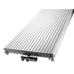 Vasco Carre cpvn-plus radiator 295x1800mm n10 as=1188 1097w wit ral 9016 + Handdoekhouder 2.4x6.5cm voor radiator Carré chroom + Design ventielthermostaat haaks verchroomd SHOWROOMMODEL SHOW18336