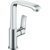 Hansgrohe Metris wastafelkraan met hoge draaibare uitloop chroom 0450933