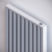 VASCO ARCHE Radiator (decor) H180xD4.5xL47cm 1050W Staal Signal White SW139120