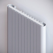 VASCO ALU-ZEN Radiator (decor) H160xD10xL37.5cm 1196W Aluminium Anthracite January SW141507