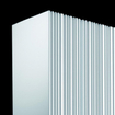 VASCO BRYCE Radiator (decor) H220xD10xL60cm 2590W Aluminium Grey White January SW140911