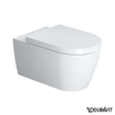 Duravit ME by Starck toiletset bestaande uit inbouwreservoir, diepspoel compact wandcloset met softclose toiletzitting en bedieningsplaat verticaal/horizontaal chroom SW158521