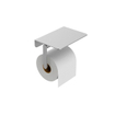 Wiesbaden Alonzo toiletrolhouder met planchet RVS geborsteld SW1159695