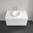Villeroy & Boch Legato onderkast met 2 laden voor opzetwaskom midden 100x50x55cm matwit 0124642