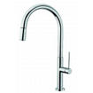 Plieger Rontessa keukenkraan met uittrekbare handdouche chroom 4333592