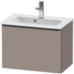 Duravit D-Neo wastafelonderkast 61x44x37.2cm 1 lade Basalt Mat SW641149