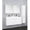 Differnz somero armoire de toilette fsc 100 cm blanc brillant TWEEDEKANS OUT11266