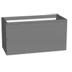 INK wastafelonderkast 60x52x45cm 2 lades greeploos gelakt SW21245