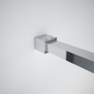 Wiesbaden Slim profielset met stabilisatiestang 120 cm chroom SW203913