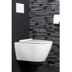 QeramiQ Salina Toiletpot - 56x38x35cm - spoelrandloos - zonder toiletzitting - wit SW96855