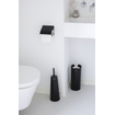 Brabantia ReNew toiletrolhouder met klep ReNew matt black SW237218