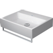 Duravit Vero Air (meubel) wastafel zonder kraangat zonder overloop 60x47cm met WonderGliss wit SW156977