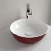 Villeroy & Boch Artis opzetwastafel 43cm rond bordeaux SW644082