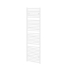 Plieger Palermo designradiator verticaal 1702x500mm 799 watt wit inclusief universele aansluitset recht chroom SW225880