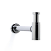 GROHE Euro fonteinset 37x18cm gebogen GROHE kraan Saniclass sifon afvoerplug Chroom Wit SW679981