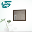 FugaFlow Eccelente Arredo spiegel badkamerspiegel - 80x70cm - walnoot SW1123641
