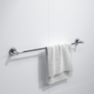 Ozean Eternal Handdoekhouder - enkel - 62.7cm - chroom (zonder bevestigingsset)- OUTLET UDEN STORE32398
