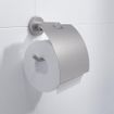 Ozean Eternal Toiletrolhouder - met klep - rond - RVS SW209311