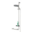 Tiger Boston Comfort & Safety Wandbeugel met douchestang RVS geborsteld Rechts 45.3x114x7.7cm CO299750946