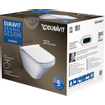 Duravit Durastyle pack wandcloset diepspoel zitting wit SW85522