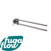 FugaFlow Efficiente Acces Handdoekhouder - draaibaar - rond - chroom SW1123473