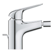 GROHE Euroeco Bidetmengkraan - eengreeps - met trekwaste - chroom SW1077391