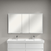 Villeroy & Boch My view spiegelkast 130x75cm 3 deuren 2 contactdoos LED SW641566