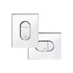 GROHE Arena Cosmopolitan wc bedieningsplaat verticaal chroom 0729240