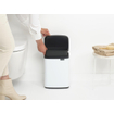 Brabantia Bo Afvalemmer - 7 liter - kunstof binnenemmer - wit SW1026536