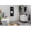 Eurom Sani 800 Comfort Infraroodpaneel badkamer 115x55cm Wifi 800watt Glas Zwart SW656485
