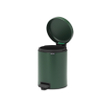Brabantia NewIcon Pedaalemmer - 5 liter - kunststof binnenemmer - pine green SW538283